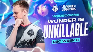 Wunder is Unkillable | LEC Spring 2020 Week 8 Voicecomms