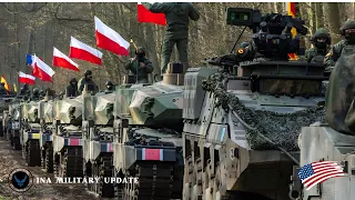 US military vehicles arrive in Poland for Dragon 2024 exercise