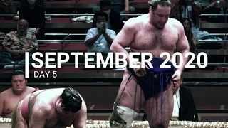 September 2020: Day 5 HD bouts: Asanoyama, Shodai, Takakeisho