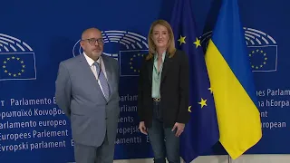 Roberta Metsola, EP President met with Wojciech Wiewiórowski, European Data Protection Supervisor