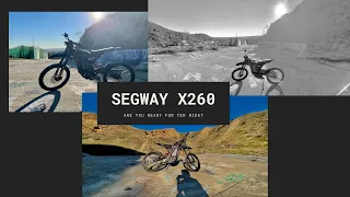 The Segway X260 Dirt E-Bike unboxing, assembling, and first impression treat.