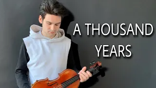 A thousand years - Christina Perri - violin cover by David Bay