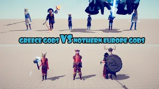 Greece Gods vs Northern Europe Gods - Tabs - Totally Accurate Battle Simulator