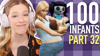 i became a mother AND a ghost hunter... | 100 BABY SPEEDRUN | Part 32