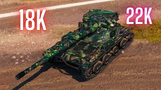 World of Tanks Manticore 18K Assist + Damage & Manticore 22K