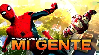 IronMan & Spider-Man Edit || Mi Gente || #ironman #spiderman