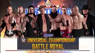 WWE 2K18 EPIC BATTLE ROYAL FOR THE UNIVERSAL CHAMPIONSHIP