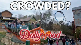 State of Dollywood Crowds | April Spring Break | Theme Park Walking Tour