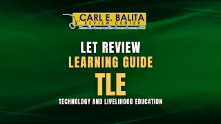 CBRC LET Lecture: TLE | Ynna Tuando