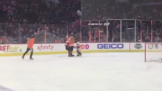 Young Fan Attacks Gritty of the Philadelphia Flyers