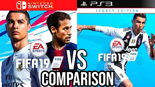 FIFA 19 Nintendo Switch Vs PS3