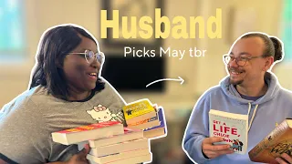 Husband picks may tbr + Giveaway announcement! 🤭📚🌷