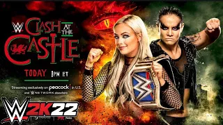 Liv Morgan (c) v Shayna Baszler  Smackdown Women's Title: Clash at the Castle 2022 | WWE 2K22