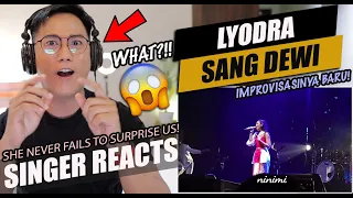 Lyodra - Sang Dewi di WE THE FEST ! Liat improve baru tembakan Nada Tingginya ! | SINGER REACTION