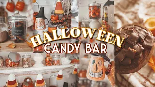 Halloween Candy Bar/ Fall Hot Cocoa Bar🍂