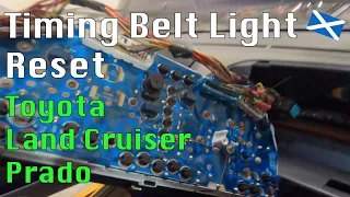 How to Reset the Timing Belt Light on a Series 90 Land Cruiser Prado 1KZ-TE