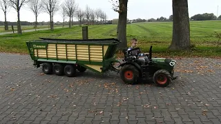 Mini Fendt 1050/ Krone TX560/ silage trailer