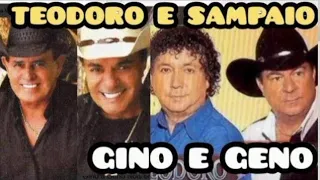 GINO E GENO, TEODORO E SAMPAIO NO FORRÓ OS MAIORES SUCESSOS PRA DANÇAR pt01 ARROCHA FORROZÃO SOMENTE