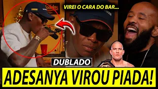 🚨DESABAFOU! ADESANYA FALA de ALEX POATAN e SOBRE RIVALIDADE COM O BRASILEIRO no UFC mma dublado