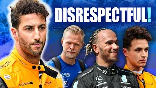 F1 Drivers BRUTALLY honest against Ricciardo!