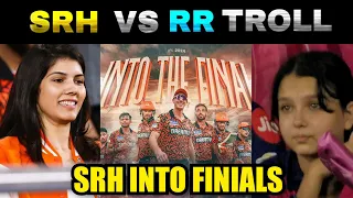 SRH INTO FINALS | SRH VS RR | SRH VS KKR FINALS | PAT CUMMINS | KARIVEPAKU TROLLS