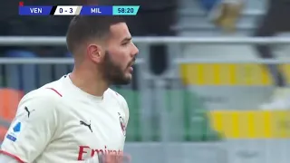 Theo Hernandez Goal vs Venezia - Serie A Match