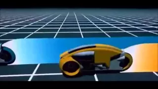 Tron (1982) Lightcycle scene with new Daft Punk Soundtrack