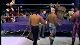 CWA Don Bass & Carl Fergie vs. Freezer Thompson & Ed Mattox Memphis 10/03/1987