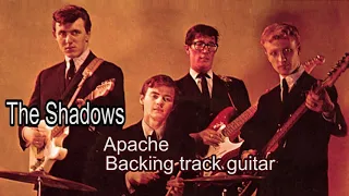 Apache  [The Shadows].Backing track guitar.