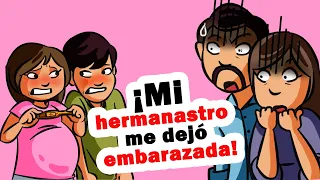 ¡Mi hermanastro me dejó embarazada!