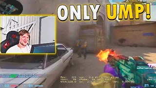 S1mple PLAYS ON FPL ONLY WITH UMP-45! / s1mple PERFORMS A CHALLENGE! (CS:GO)