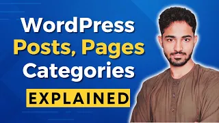 WordPress Posts, Pages, Categories (Explained) Urdu / Hindi