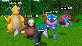 TÉCNICA PROIBIDA PARA DEIXAR POKÉMON NÍVEL 100 NO MINECRAFT PIXELMON POKESQUAD