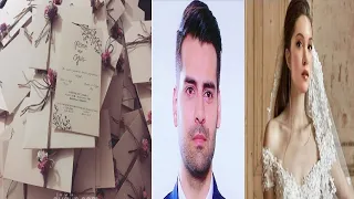 Hazal and Erkan's wedding invitations are leaked to the press!