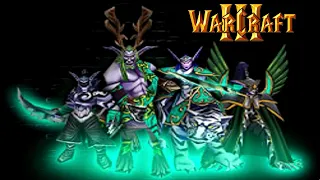 Полный обзор героев эльфов в Warcraft 3