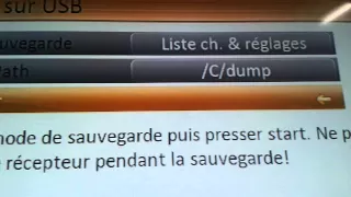 Comment sauvegarder la liste de chaines sur Vision hd600 تحميل القنواة من