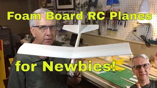 Foam Board RC Planes for Newbies!