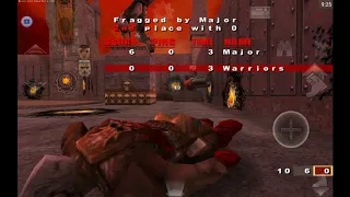 Quake 3. Vs bots. 3 different maps.