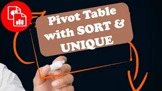 Create a Pivot Table without Using the Pivot Table Feature (SORT & UNIQUE)