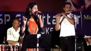 Sampada Goswami ji(singer) & Mohit Shastri ji (flute) | tere mere beech m kaisa h ye bandhan