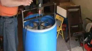 Home Made 8 Frame Honey Extractor