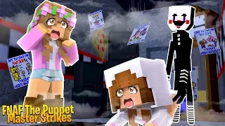 THE PUPPET MASTER TRAPS BABY ELLIE !!!| Minecraft FNAF w/ Little Kelly