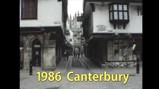 Street View June 1986 Canterbury Kent, U.K. v3 SLOW Version