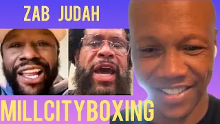 😱 Zab Judah Reacts 2 Floyd Mayweather & Bill Haney's confrontation On Instagram live Last Night