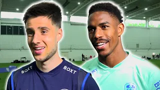 Junior Firpo and Ilia Gruev pre-match interviews 💬 Leeds v Southampton | Championship play-off final