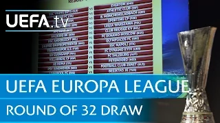 UEFA Europa League round of 16 draw