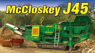 McCloskey J45 Jaw Crusher - Specs and Features