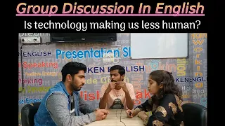 Is Technology Making Us Less Human?| Group discussion in English | Titanium English Class| Titanium