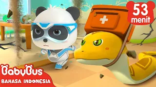 Tim Penyelamat Super Menyelamatkan Tuan Ular | Kartun Anak-anak | BabyBus Bahasa Indonesia