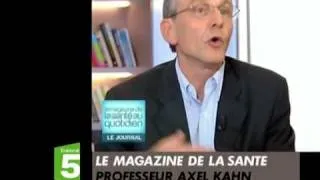 Axel Khan réagit au propos de Sarkozy sur l'inné et l'acquis